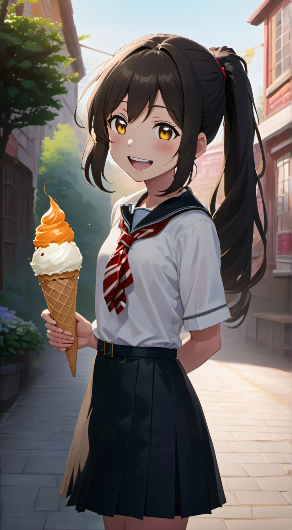 ai character: ayano aishi background