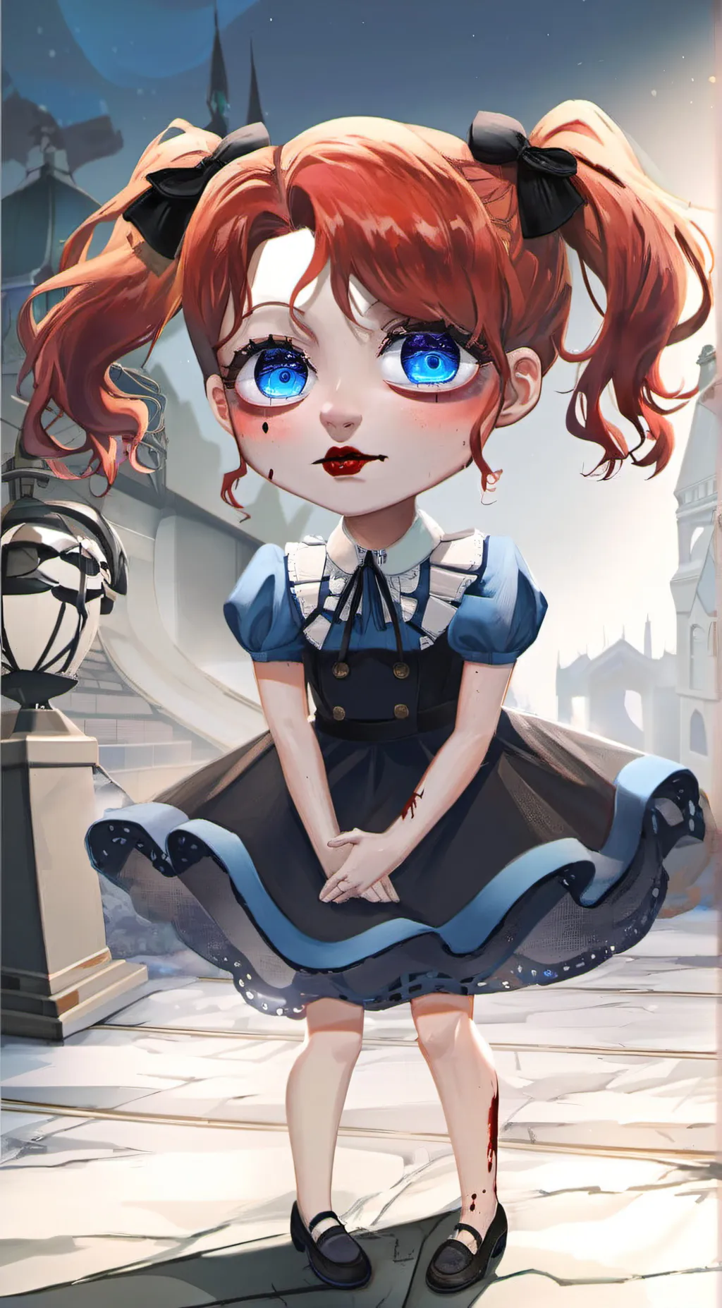 ai character: poppy background