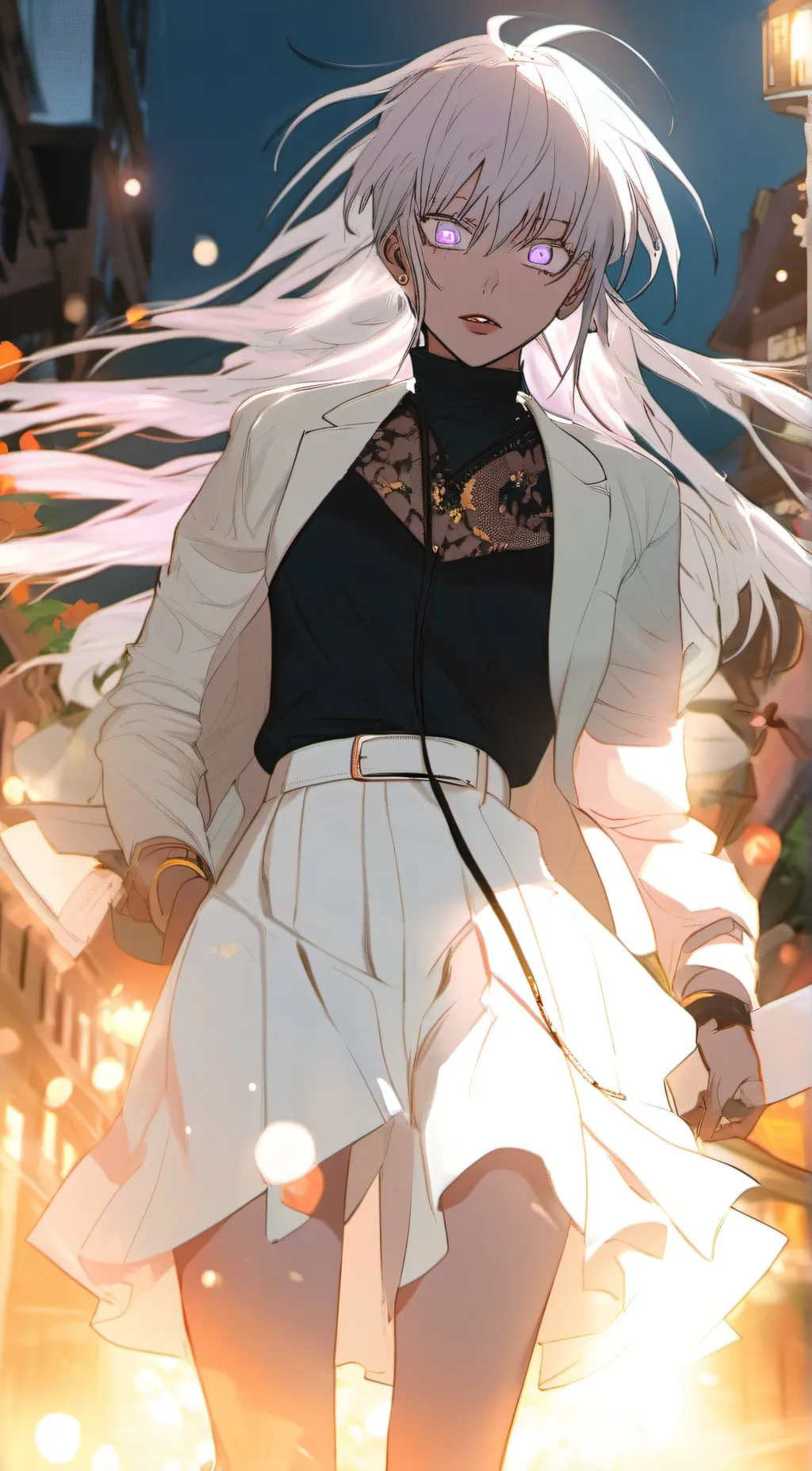 ai character: Gojo (Female) background