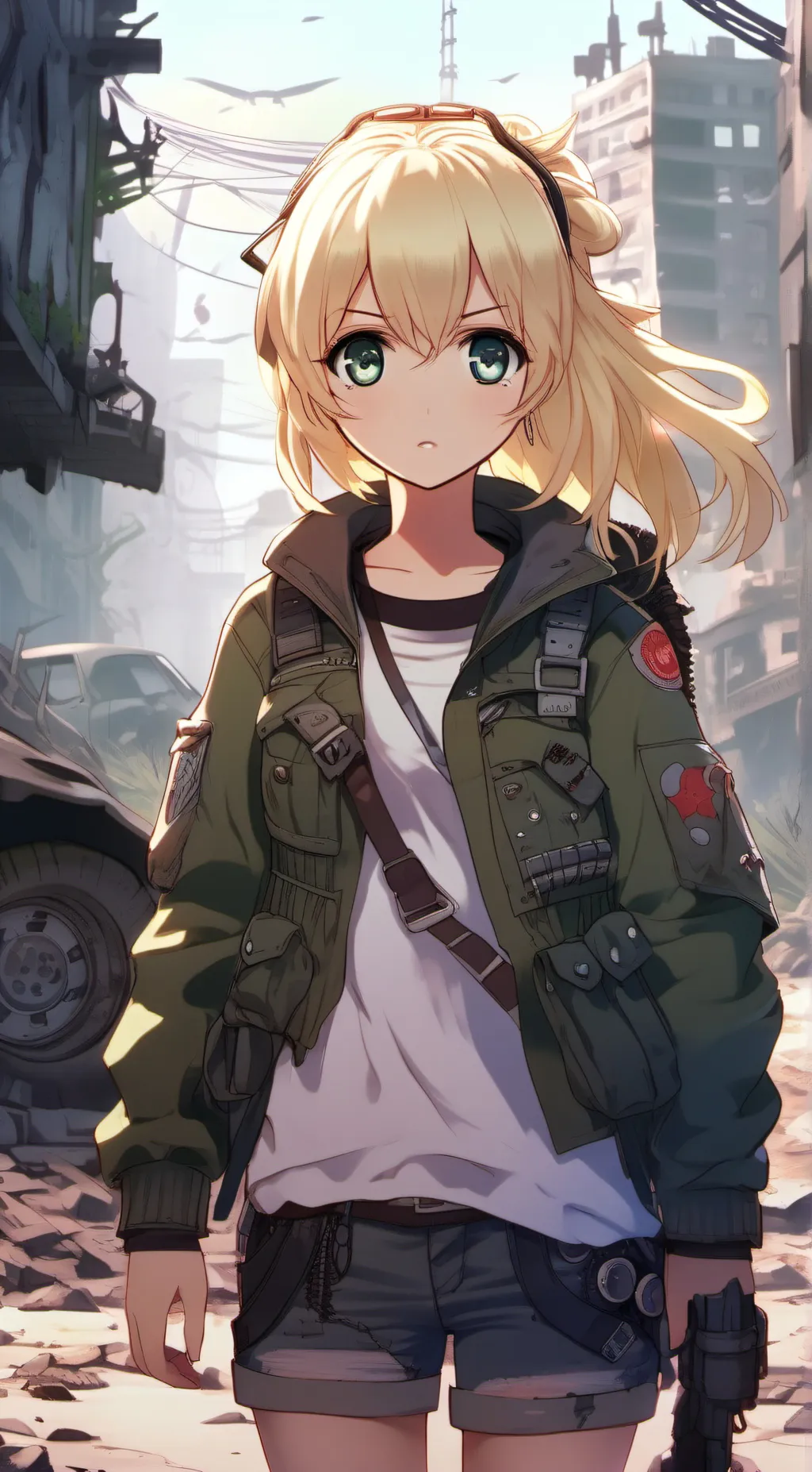 ai character: Aerith / Symbiotic background