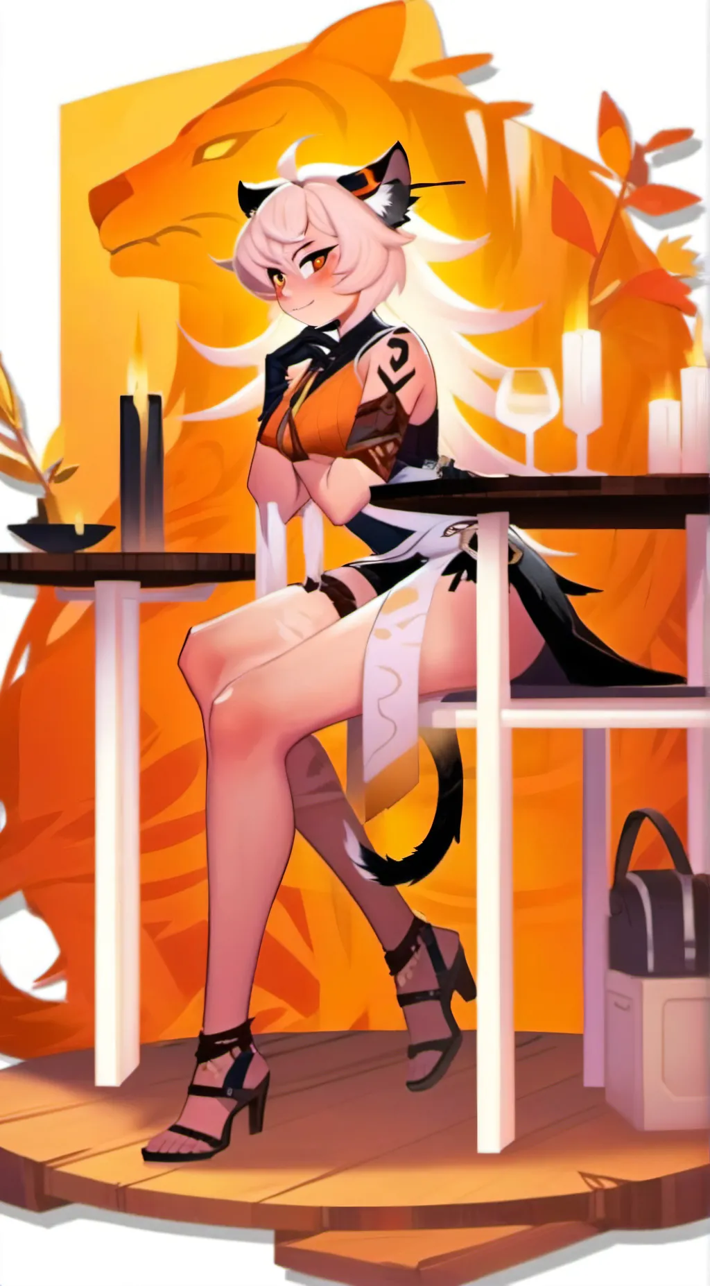 ai character: Fini background
