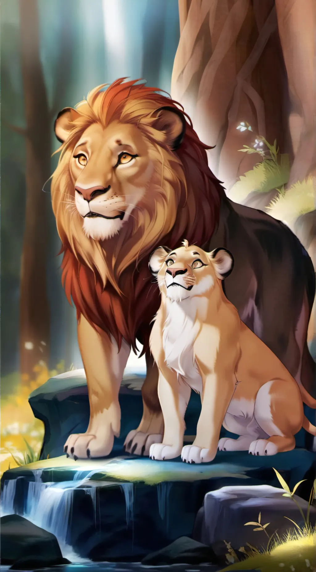 Talkie AI - Chat with Simba and Mufasa