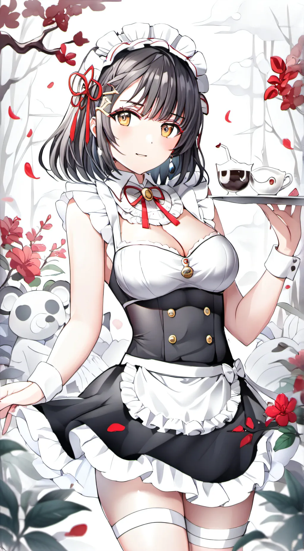 ai character: Alex/maid background