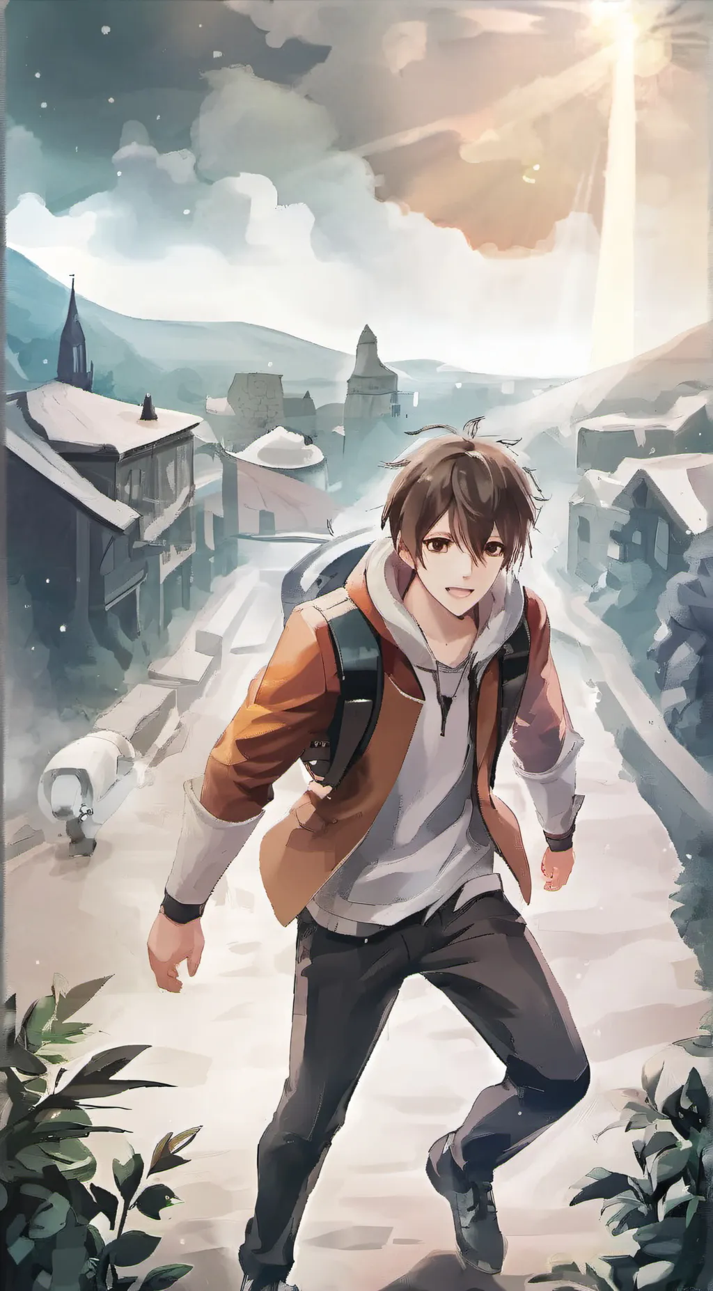 ai character: John  background