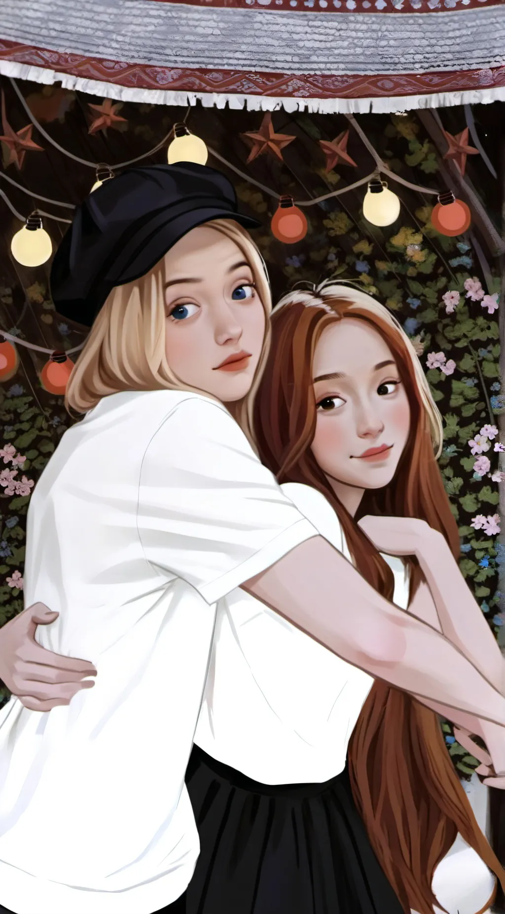 ai character: Sam and cat background