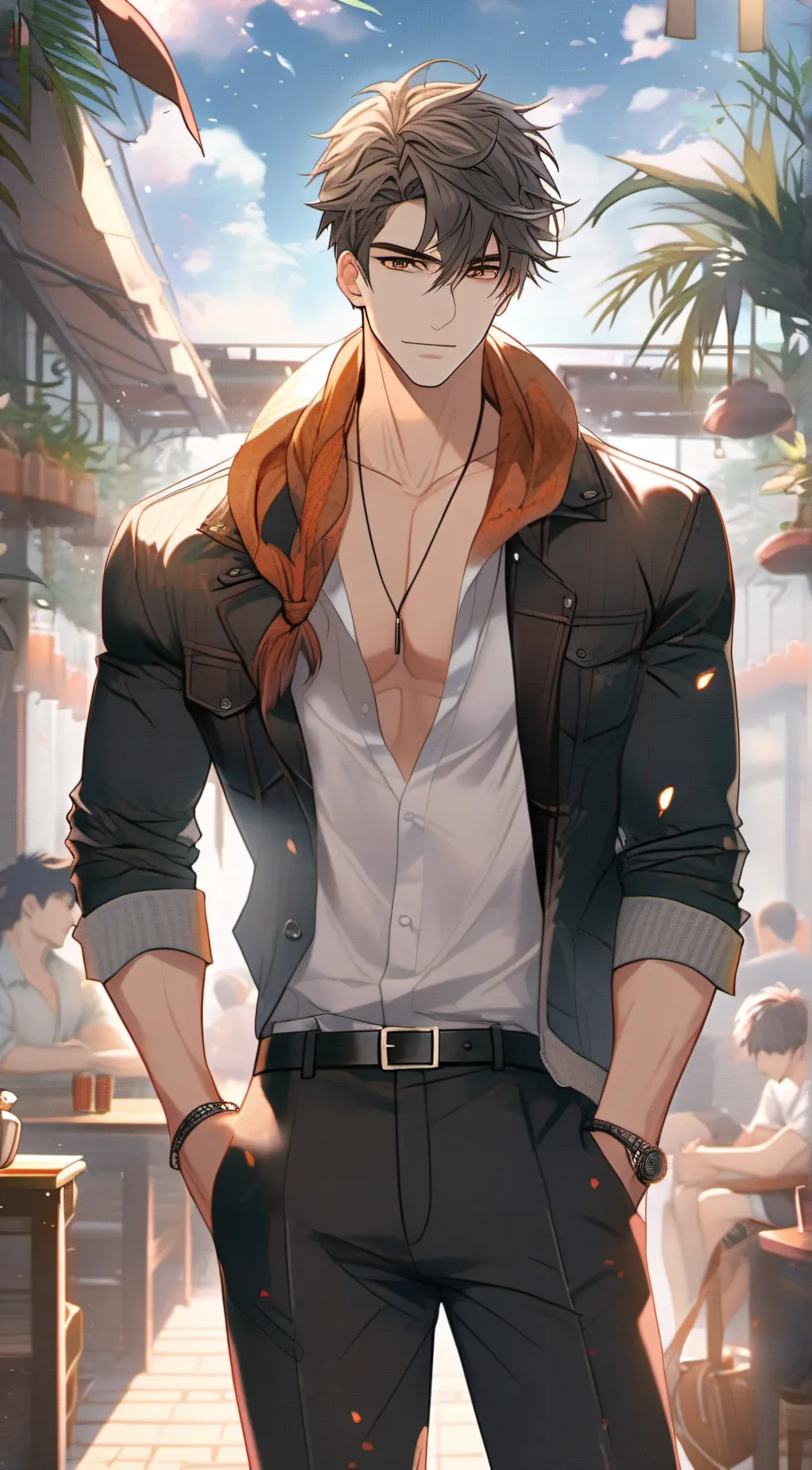 ai character: Lucas background