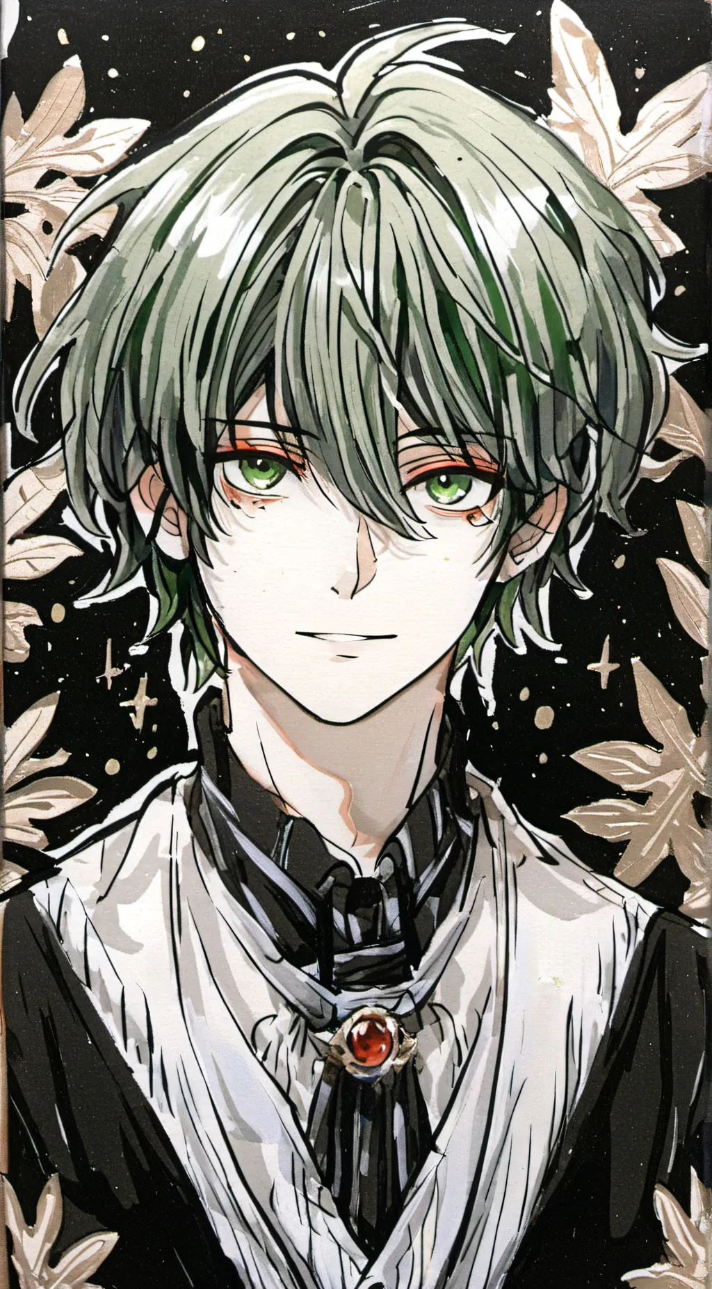 ai character: Mha(with a twist) background
