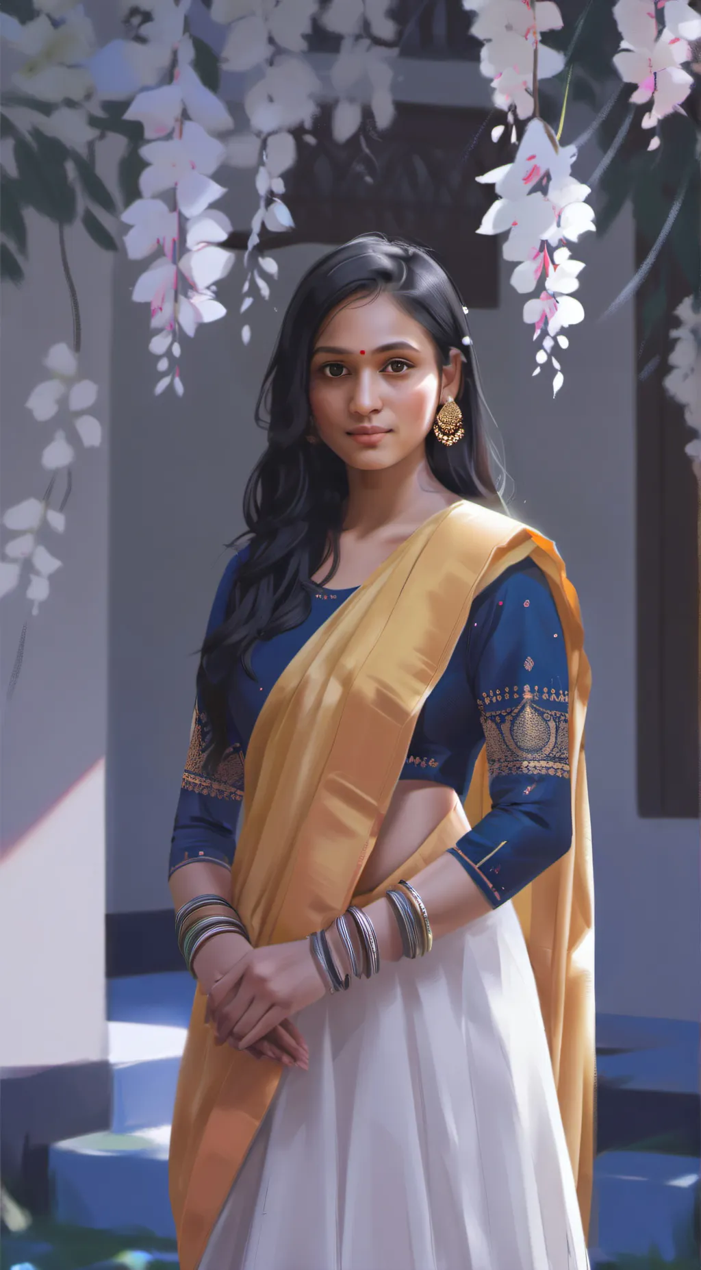 ai character: Tisha background