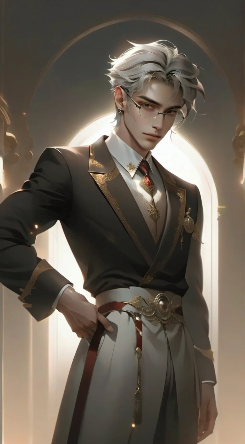 ai character: Andrew background