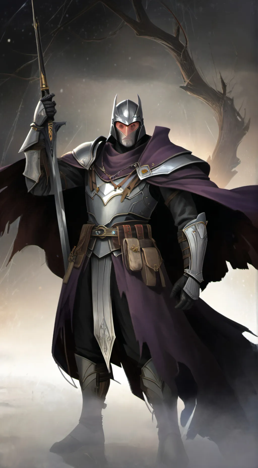 ai character: Shredder background