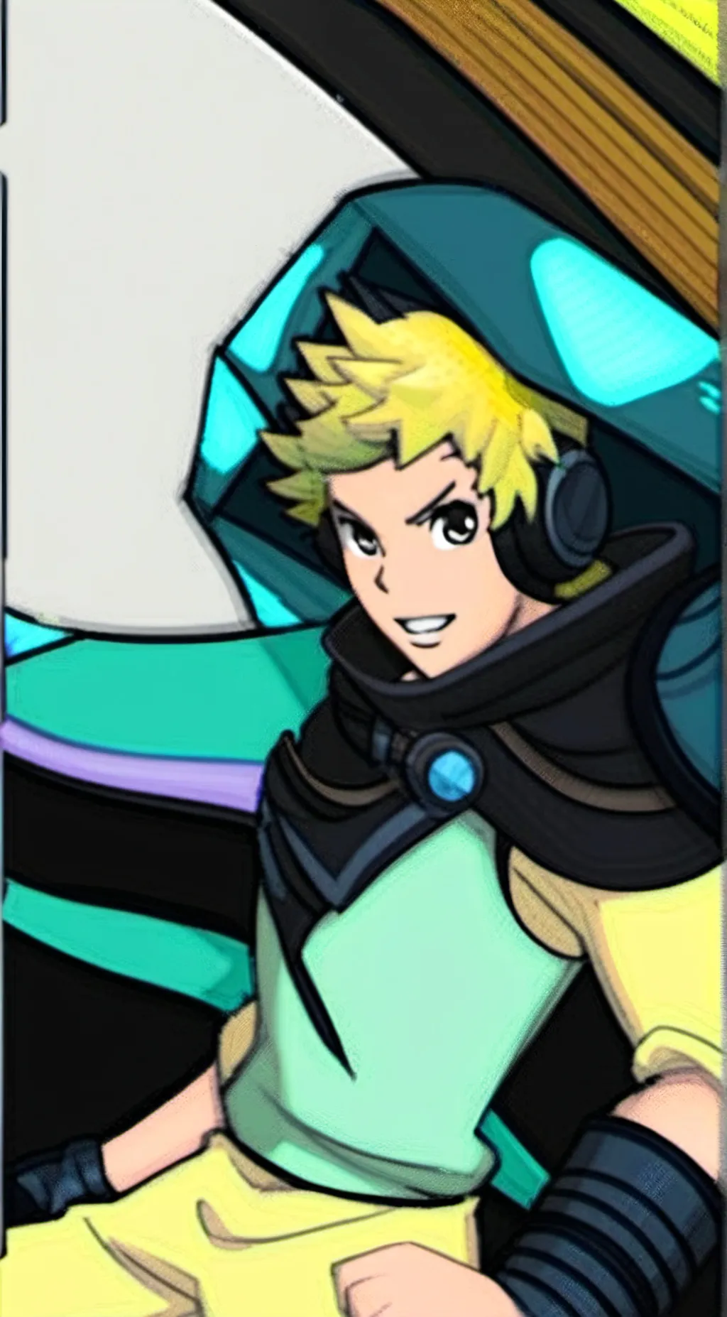 ai character: NieN background