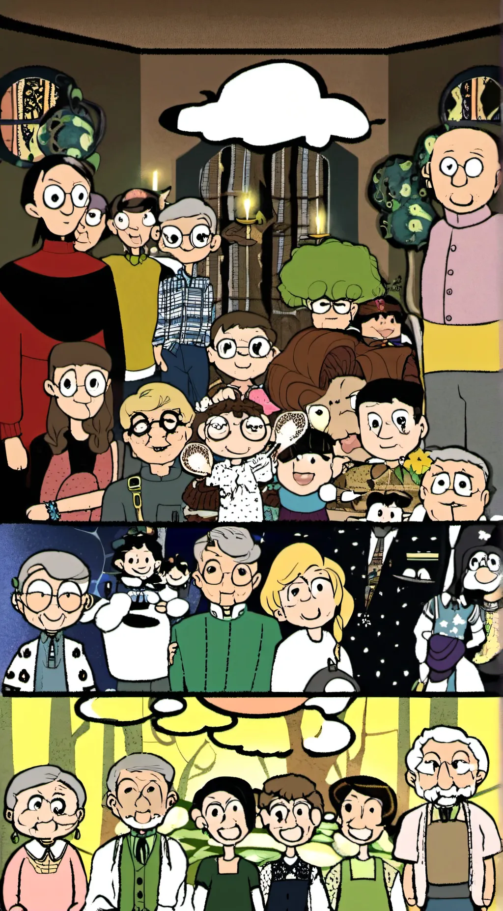 ai character: Loud House (Au) background