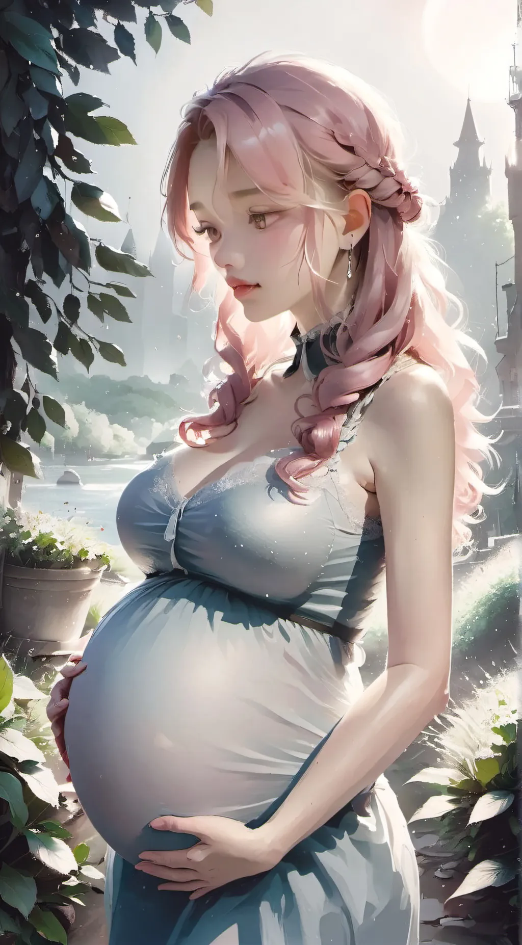 ai character: your girl  background