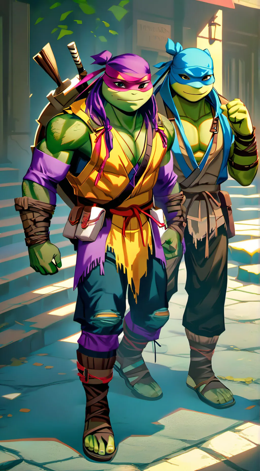 ai character: listenerXLeo + don background