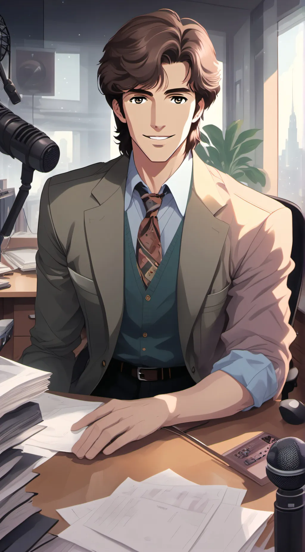 ai character: Alastor (human) background