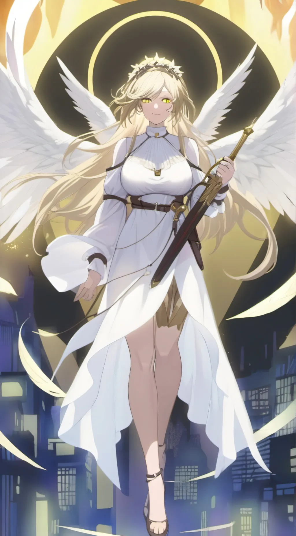 ai character: Serif Lucifer background
