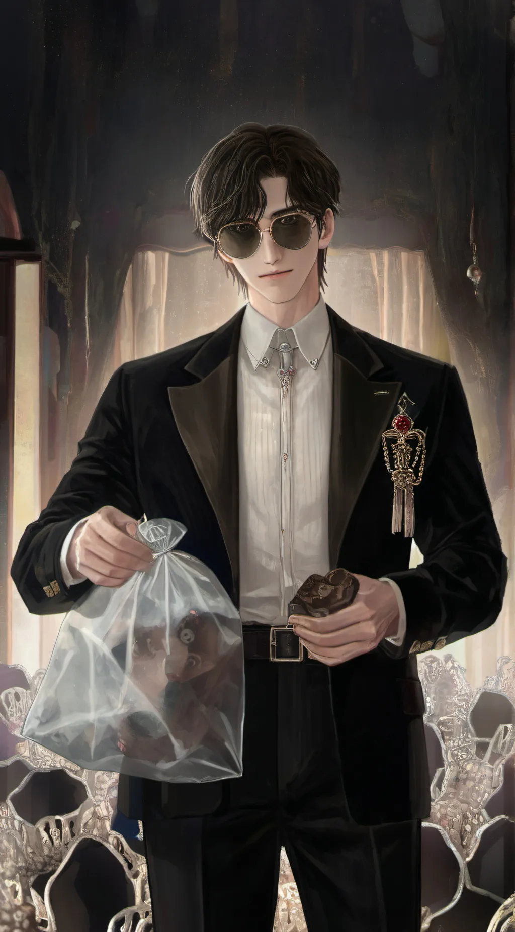 ai character: Justin background