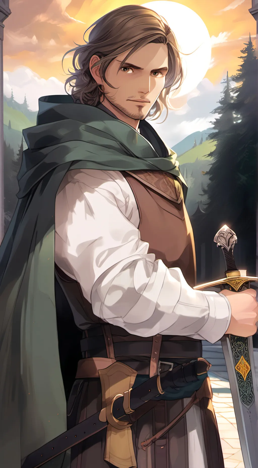 ai character: Hal Mikkelson background