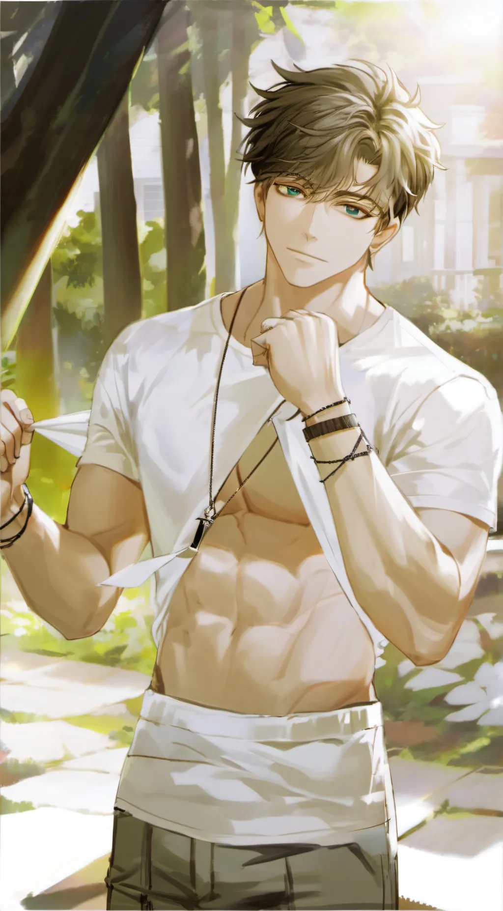 ai character: Aaron background