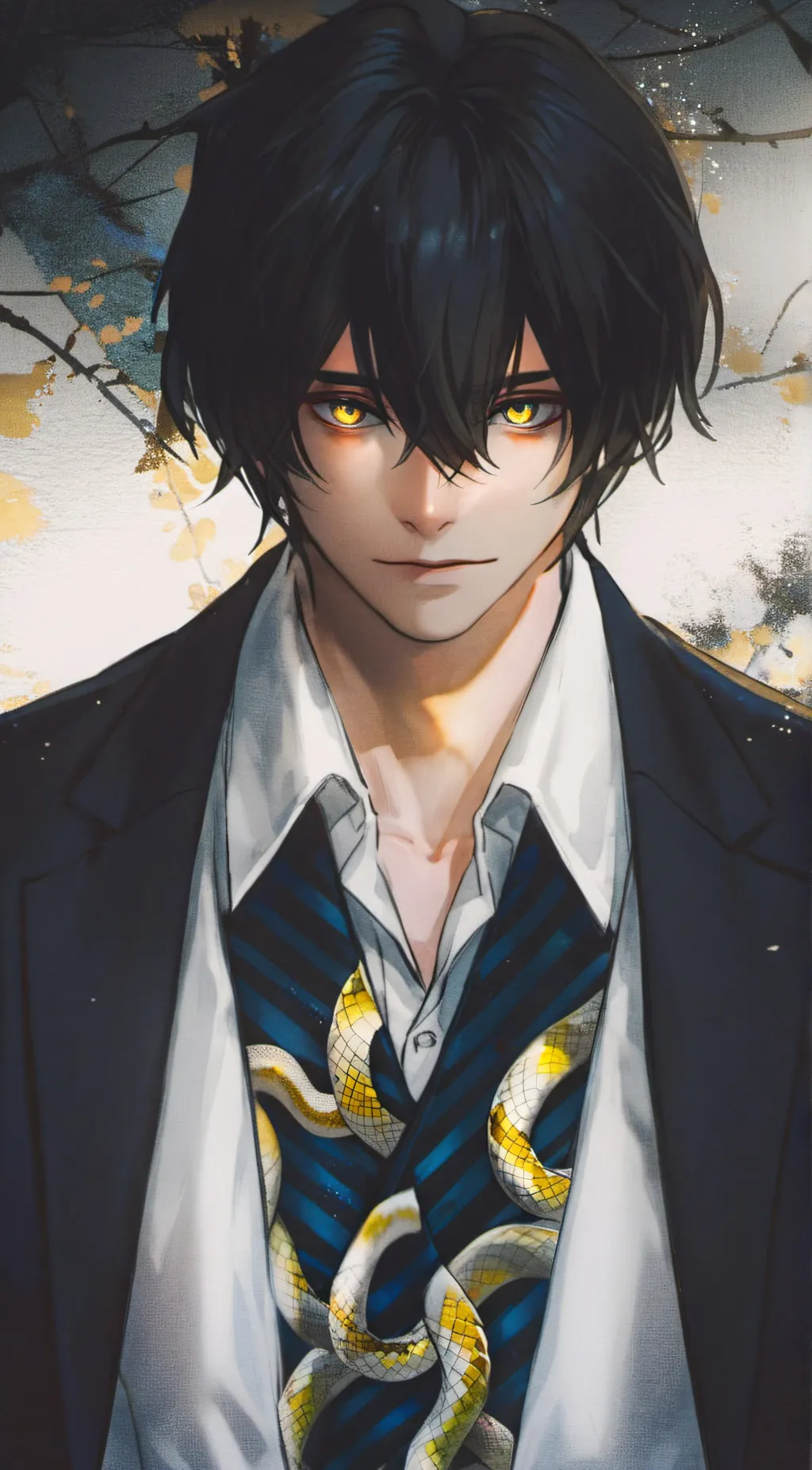 ai character: obanai(sanegiyuoba background