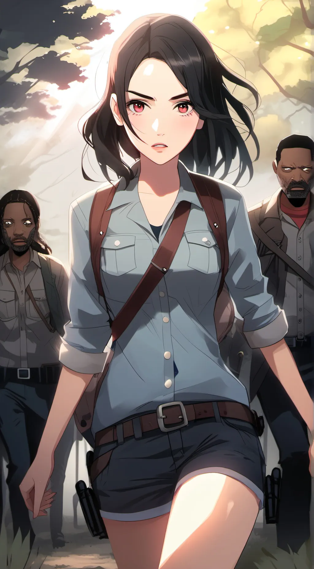 ai character: Lily background