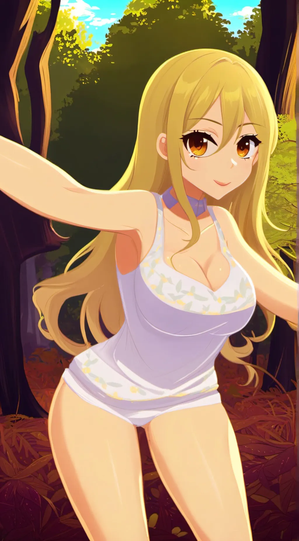ai character: Aria background
