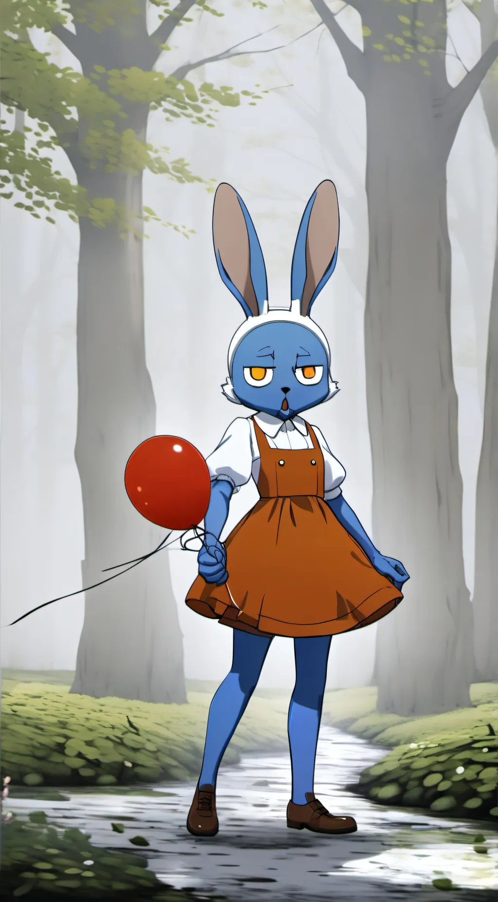 ai character: Pretty blood! background