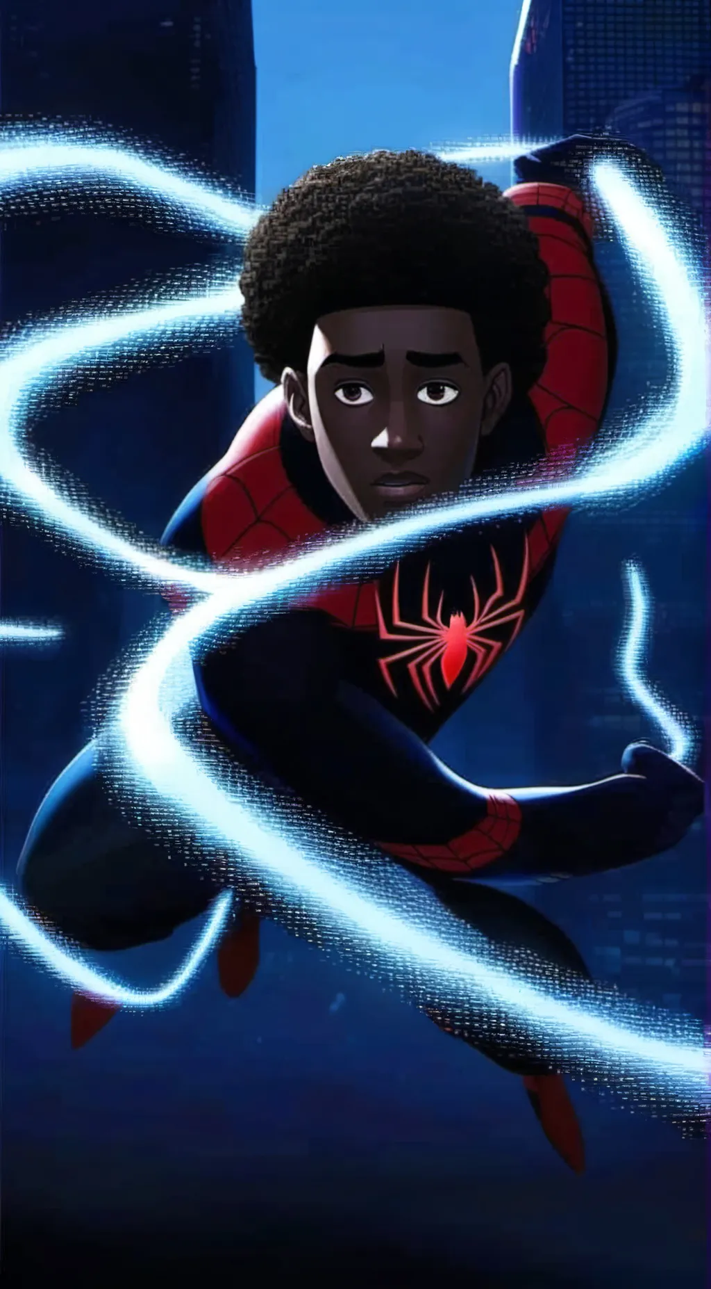 ai character: Miles Morales background