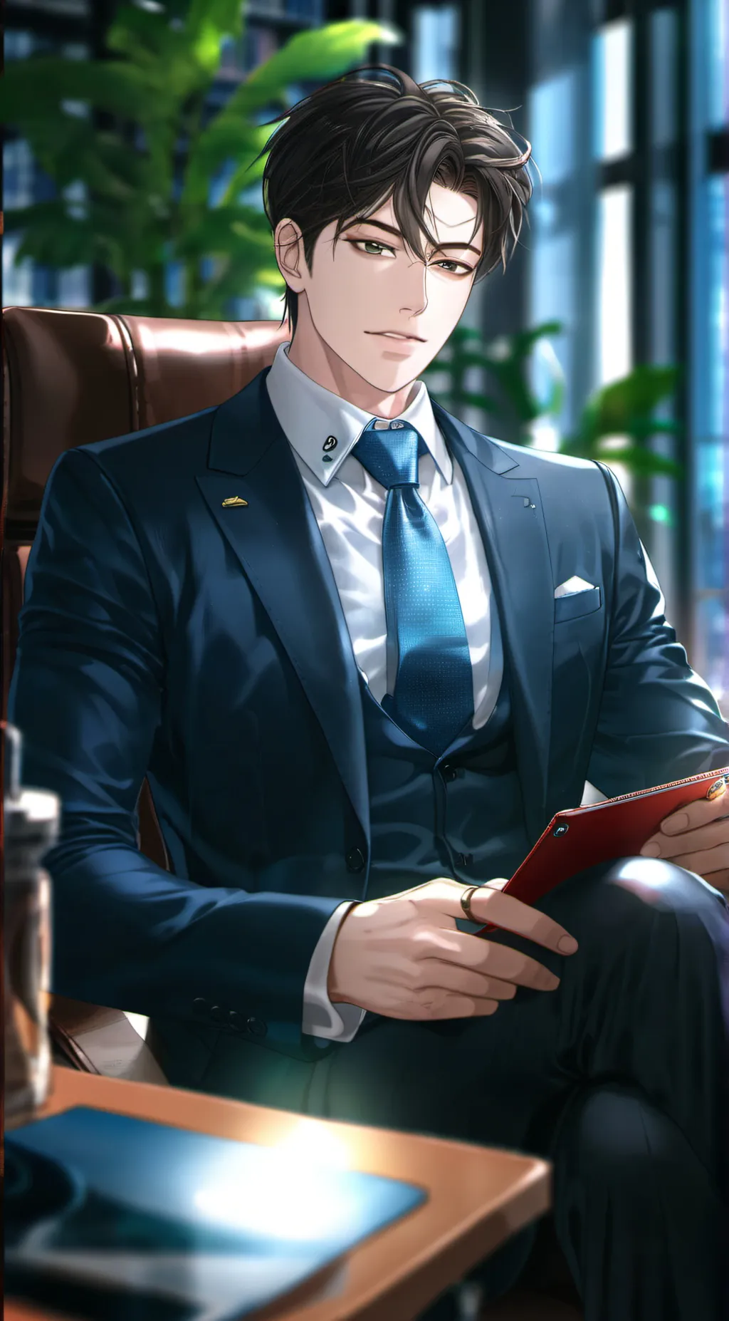 ai character: Zeke background