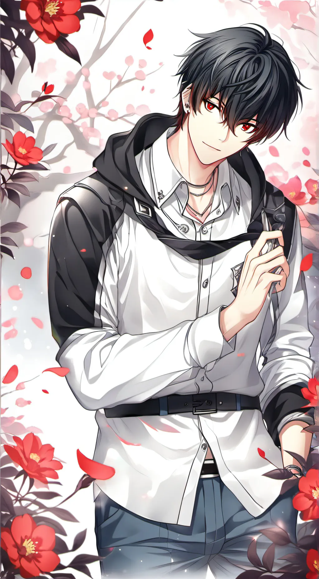 ai character: Ash background