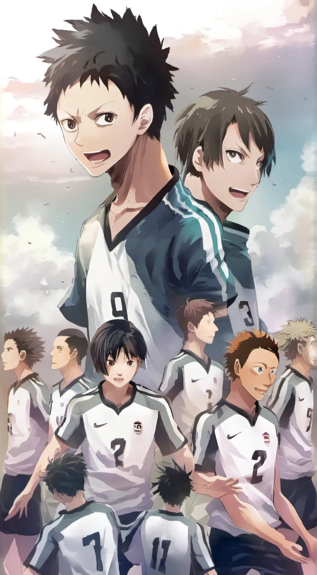 ai character: Haikyuu Gc background