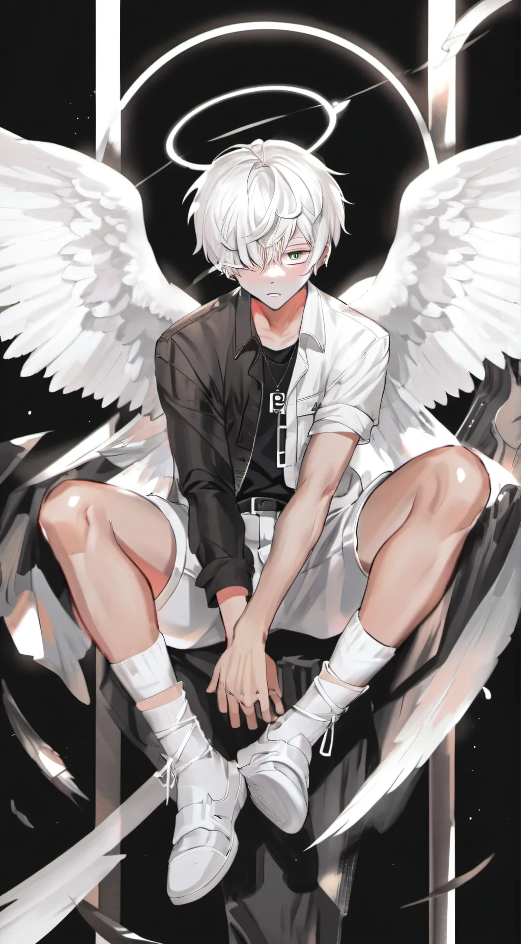 ai character: Asher  background