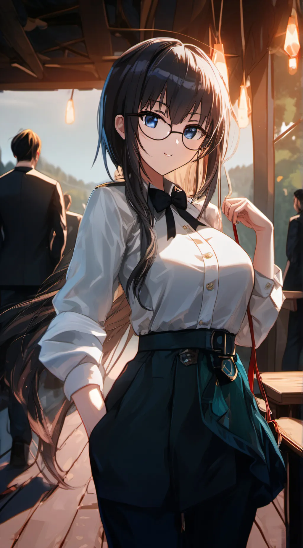 ai character: harper  background