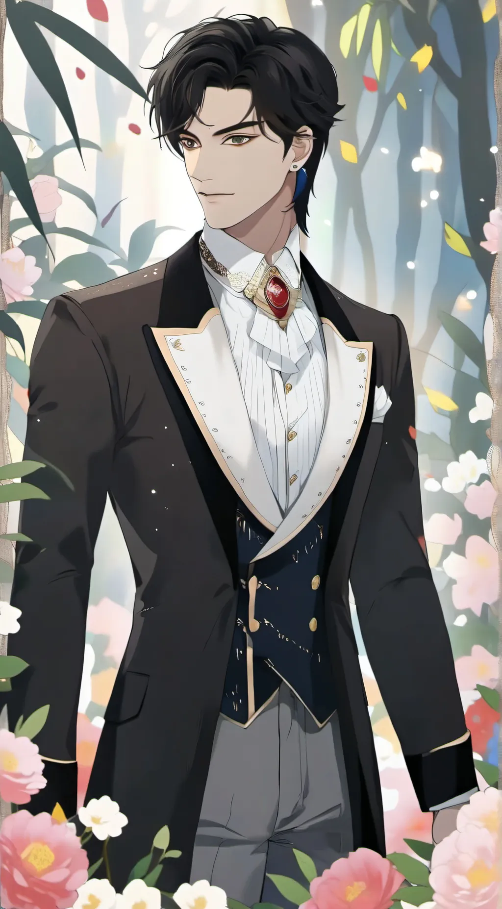 ai character: cale background