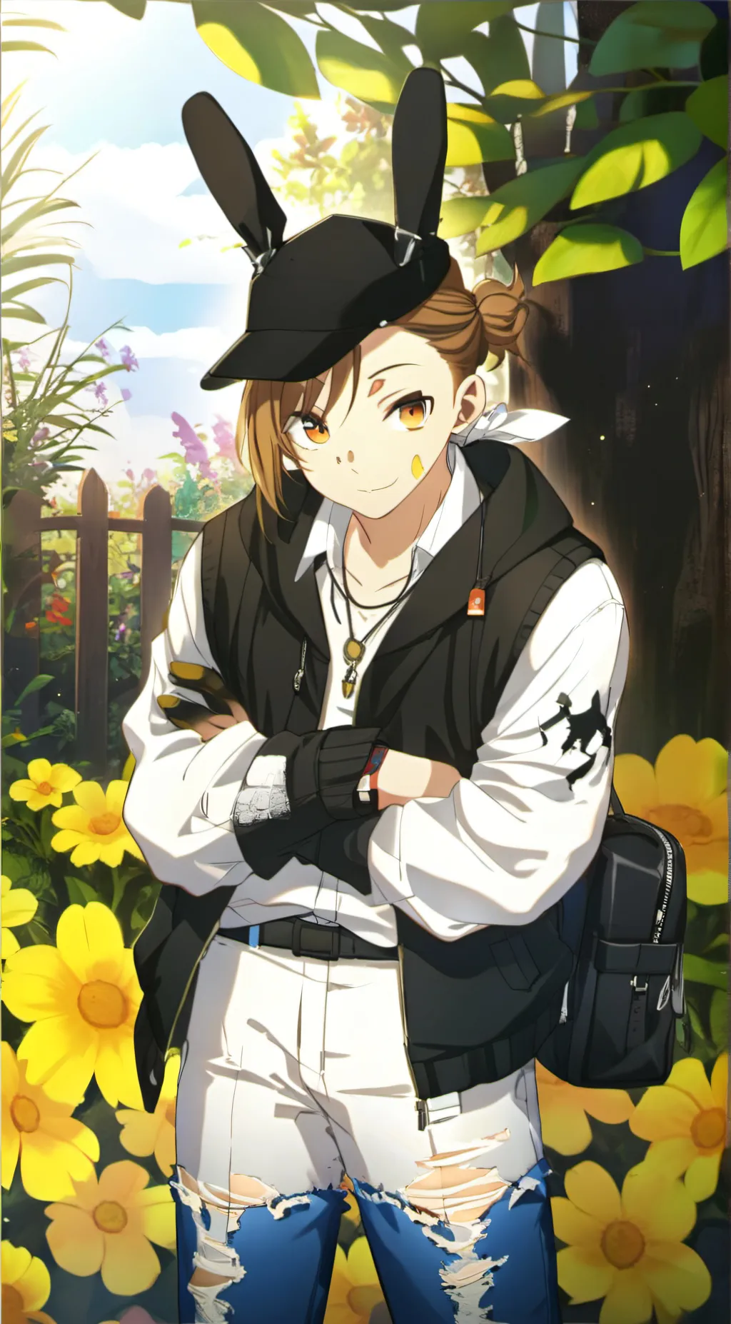 ai character: Crime  background