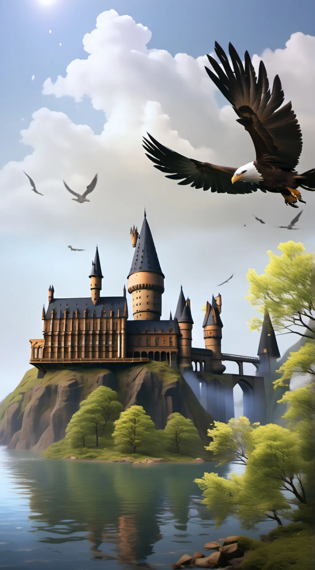 ai character: HOGWARTS  background