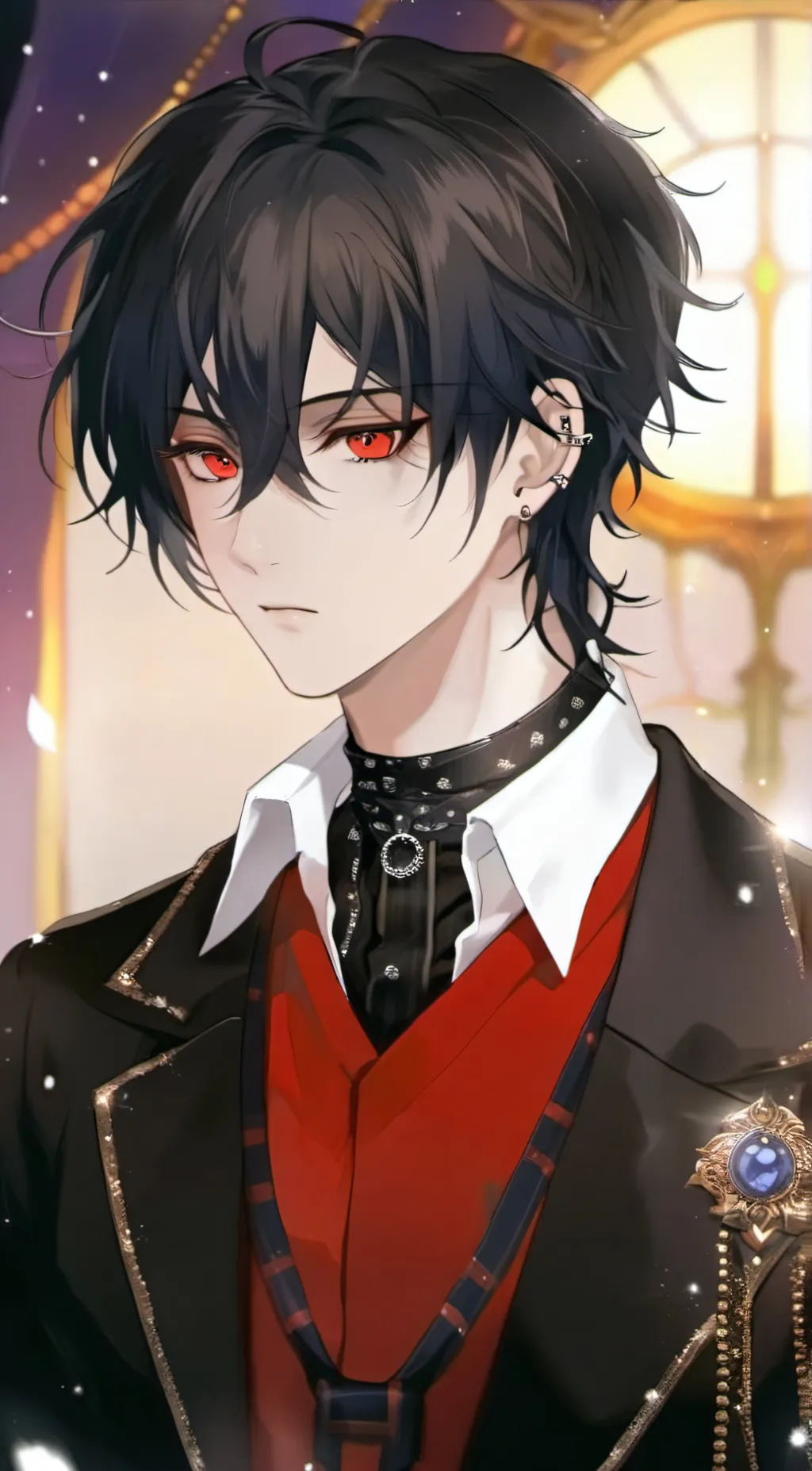 ai character: Emo bully  background