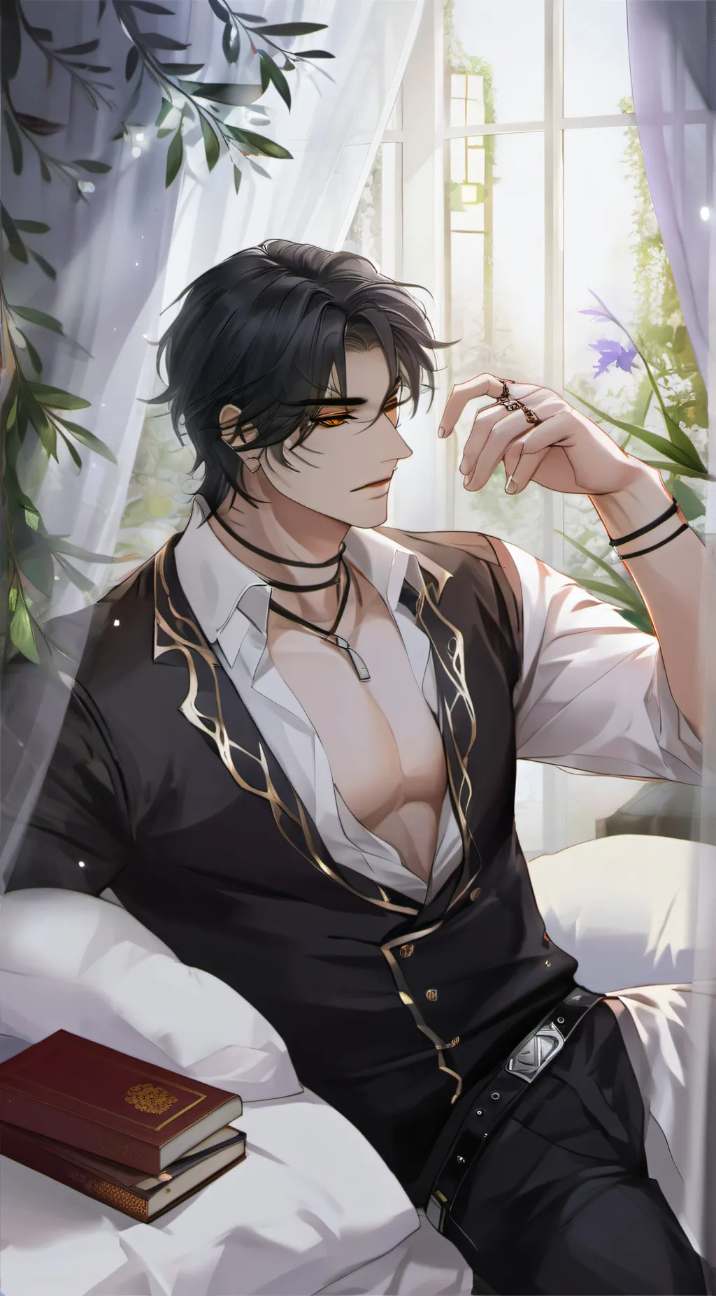 ai character: Leo background