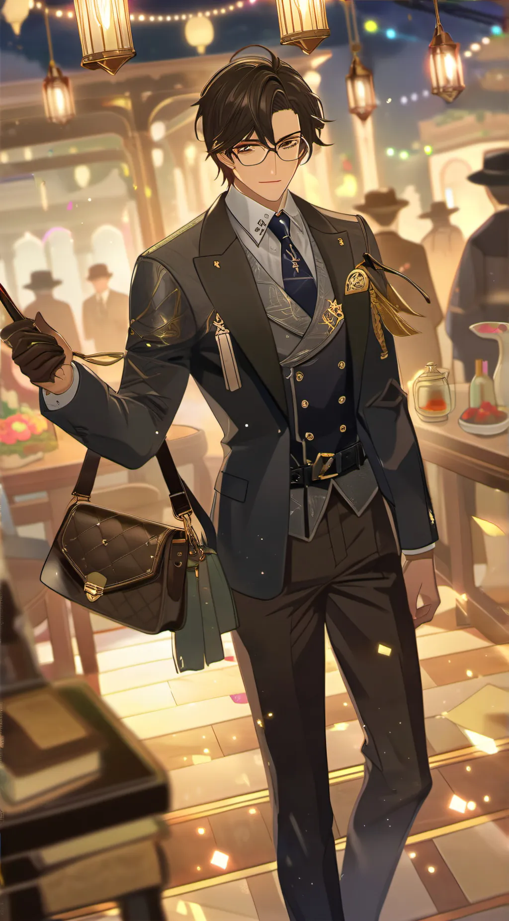 ai character: neighbour background