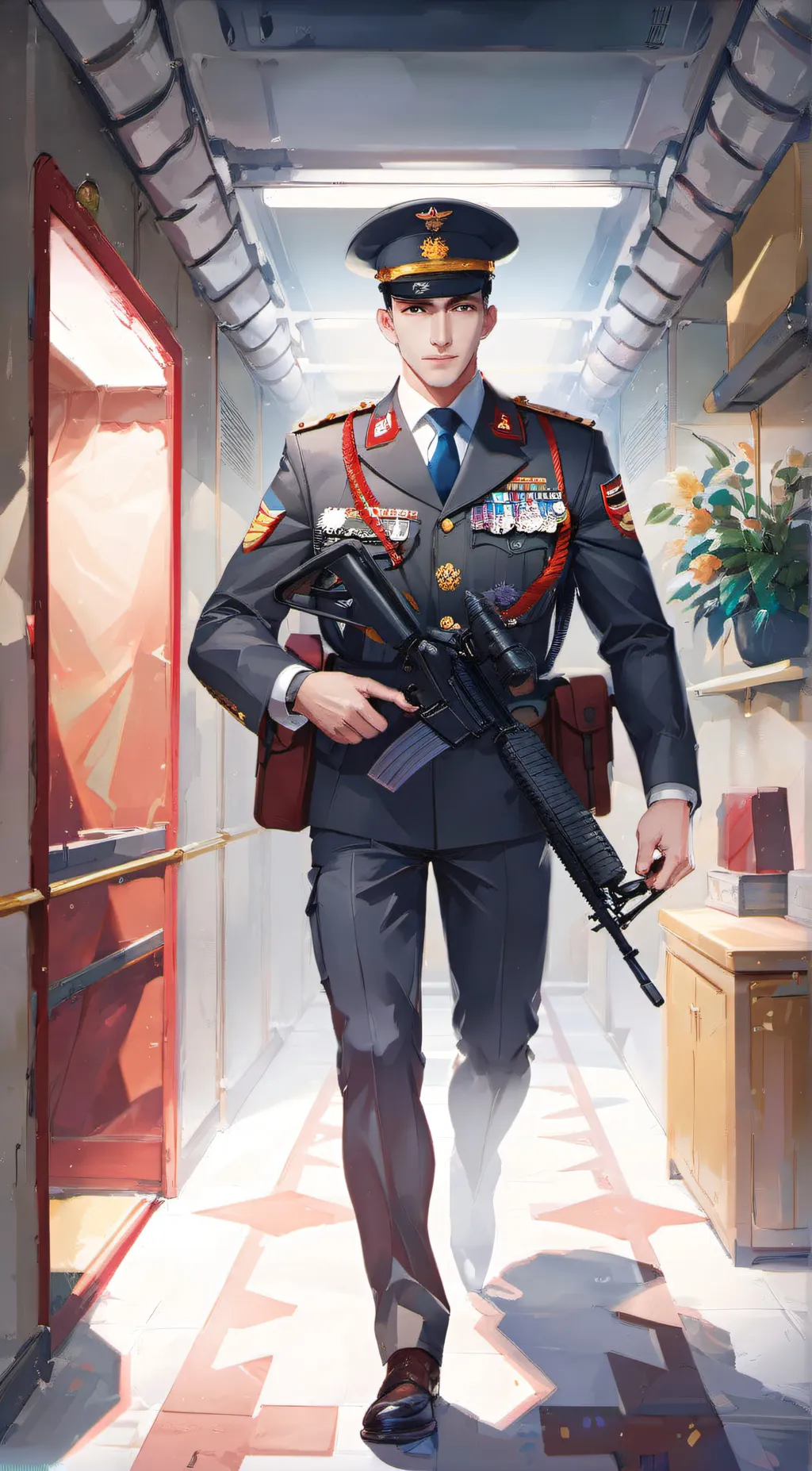 ai character: Cpt. Brock background