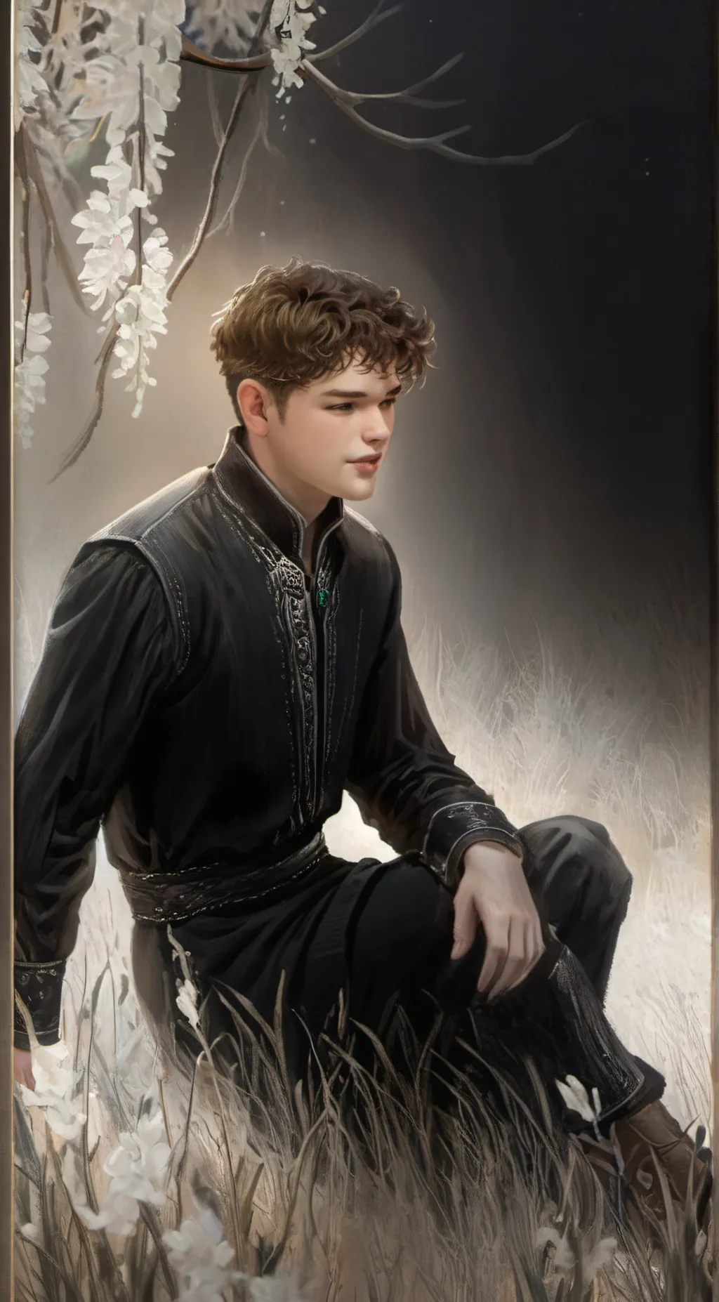 ai character: blake background