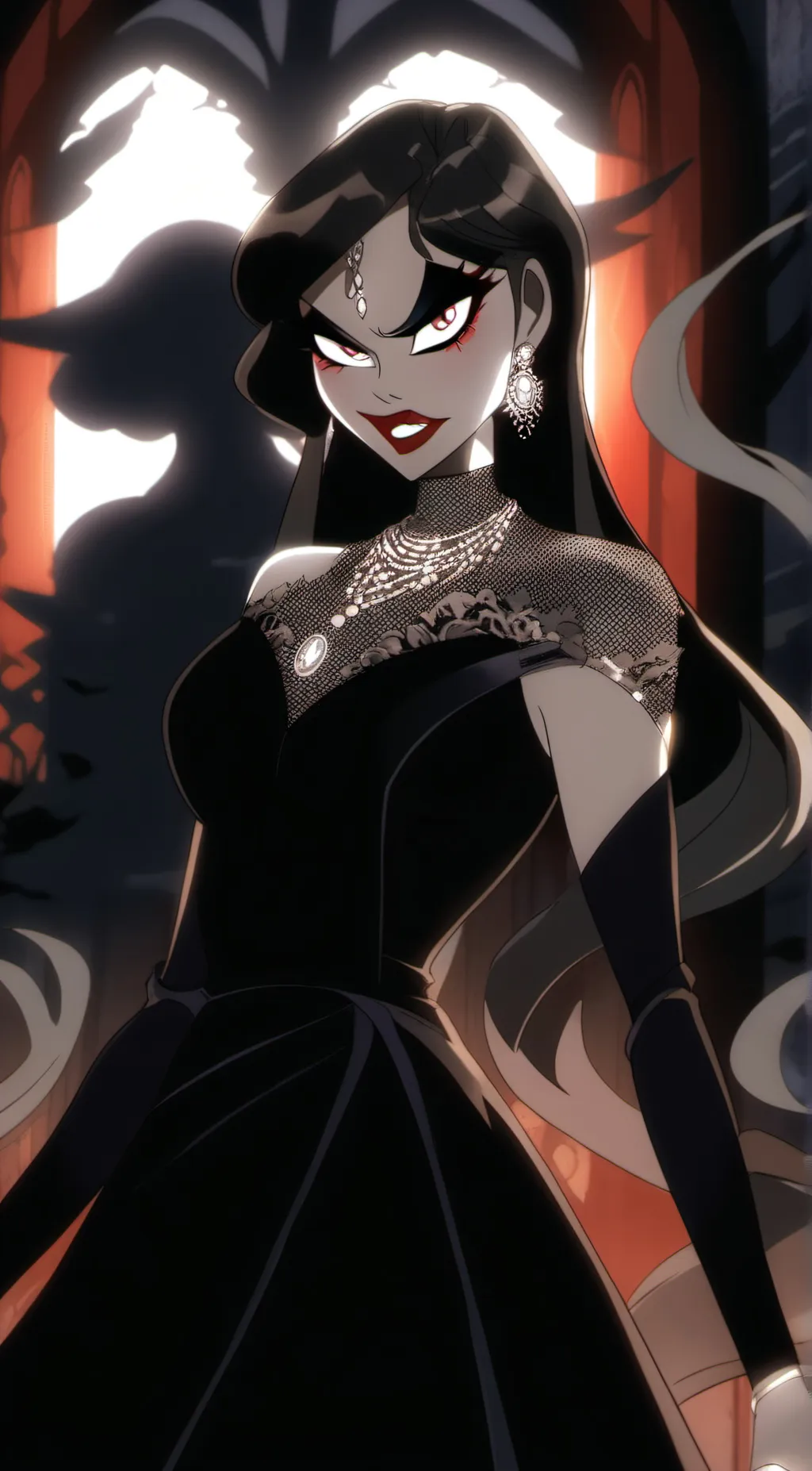 ai character: Carmilla Carmine background