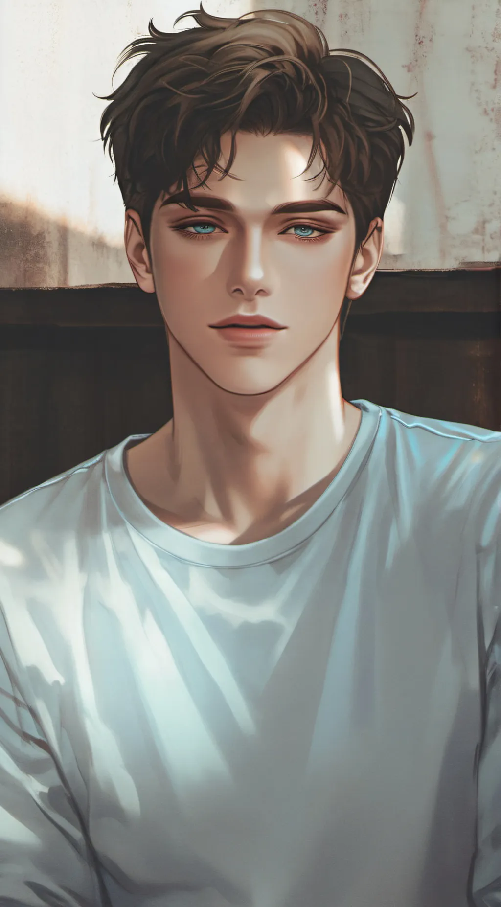 ai character: Daniel  background