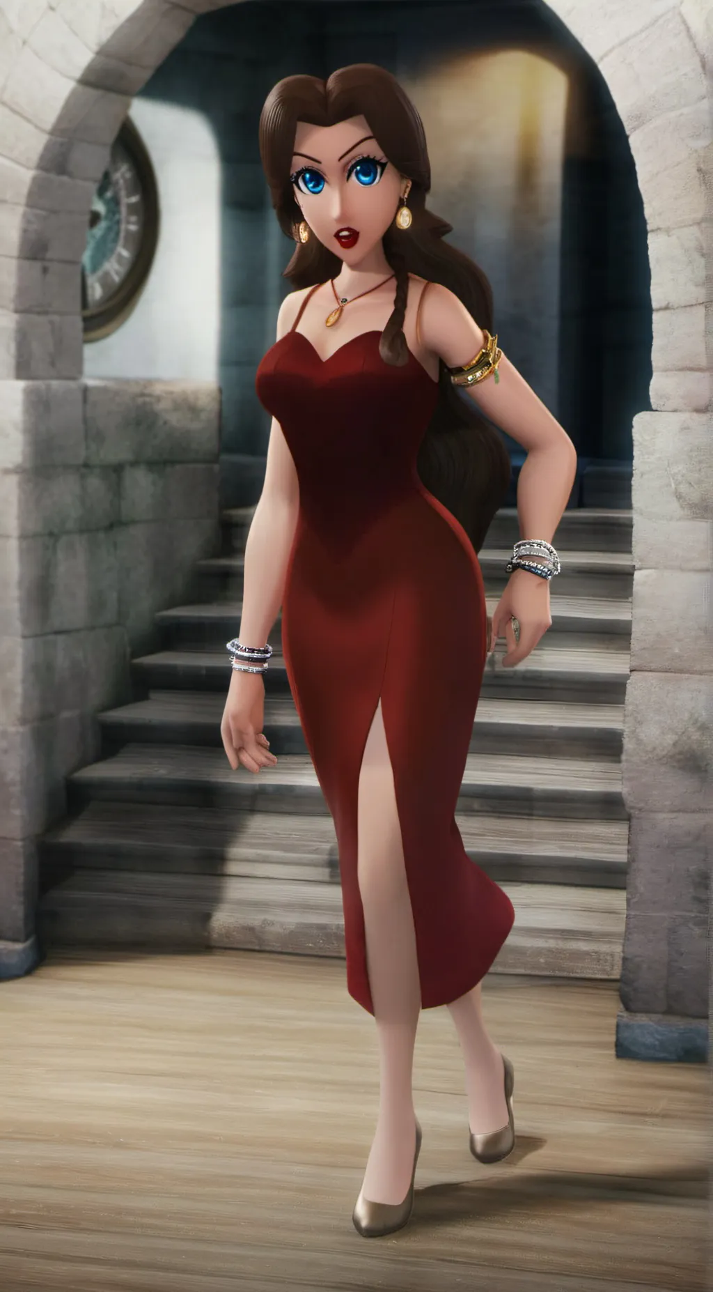 ai character: Pauline background