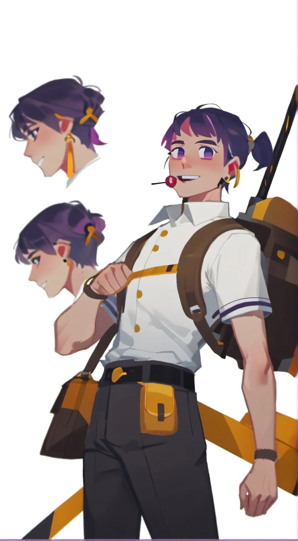 ai character: Dave miller (new) background