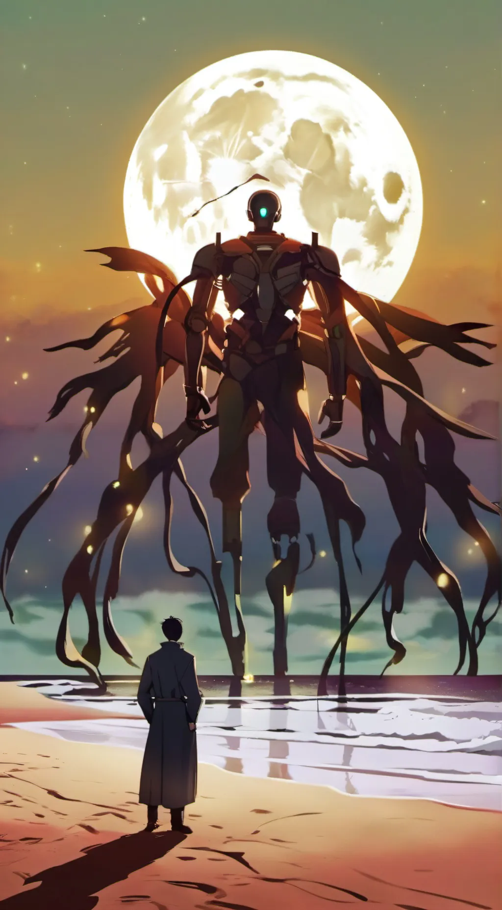 ai character: Moony background