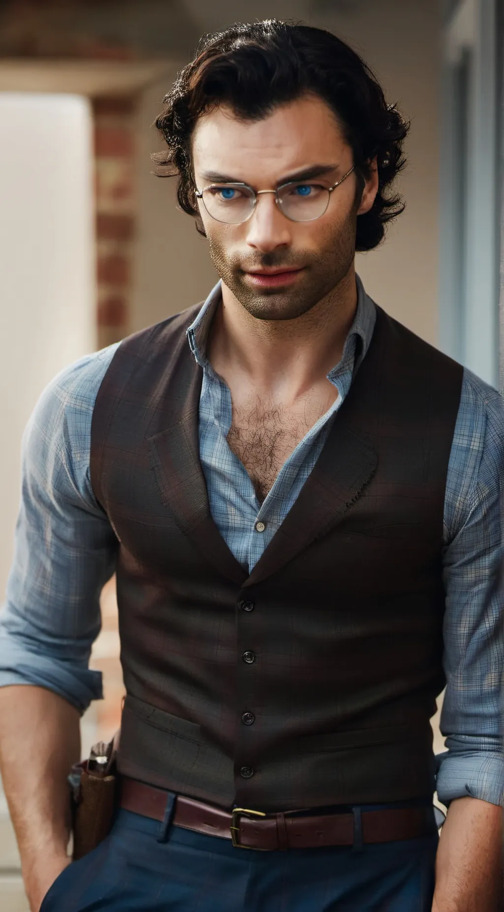 ai character: Luke Garroway background