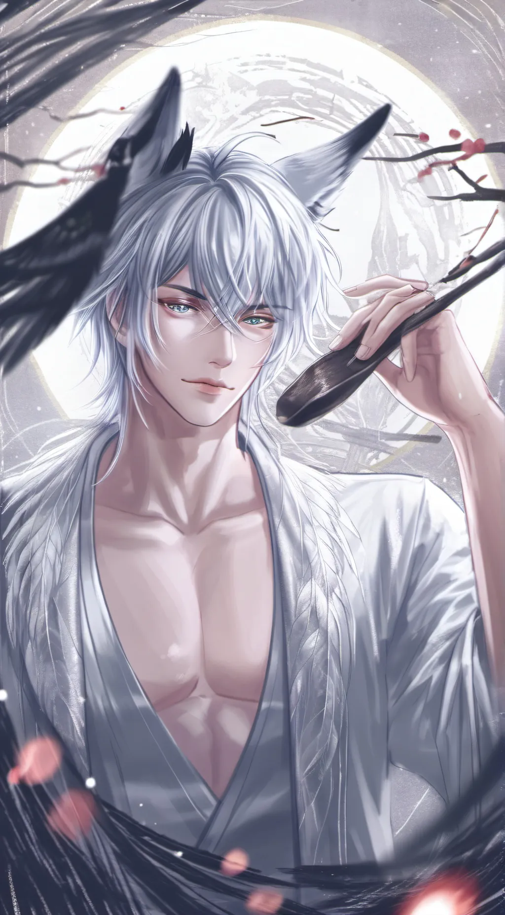 ai character: Shiro background