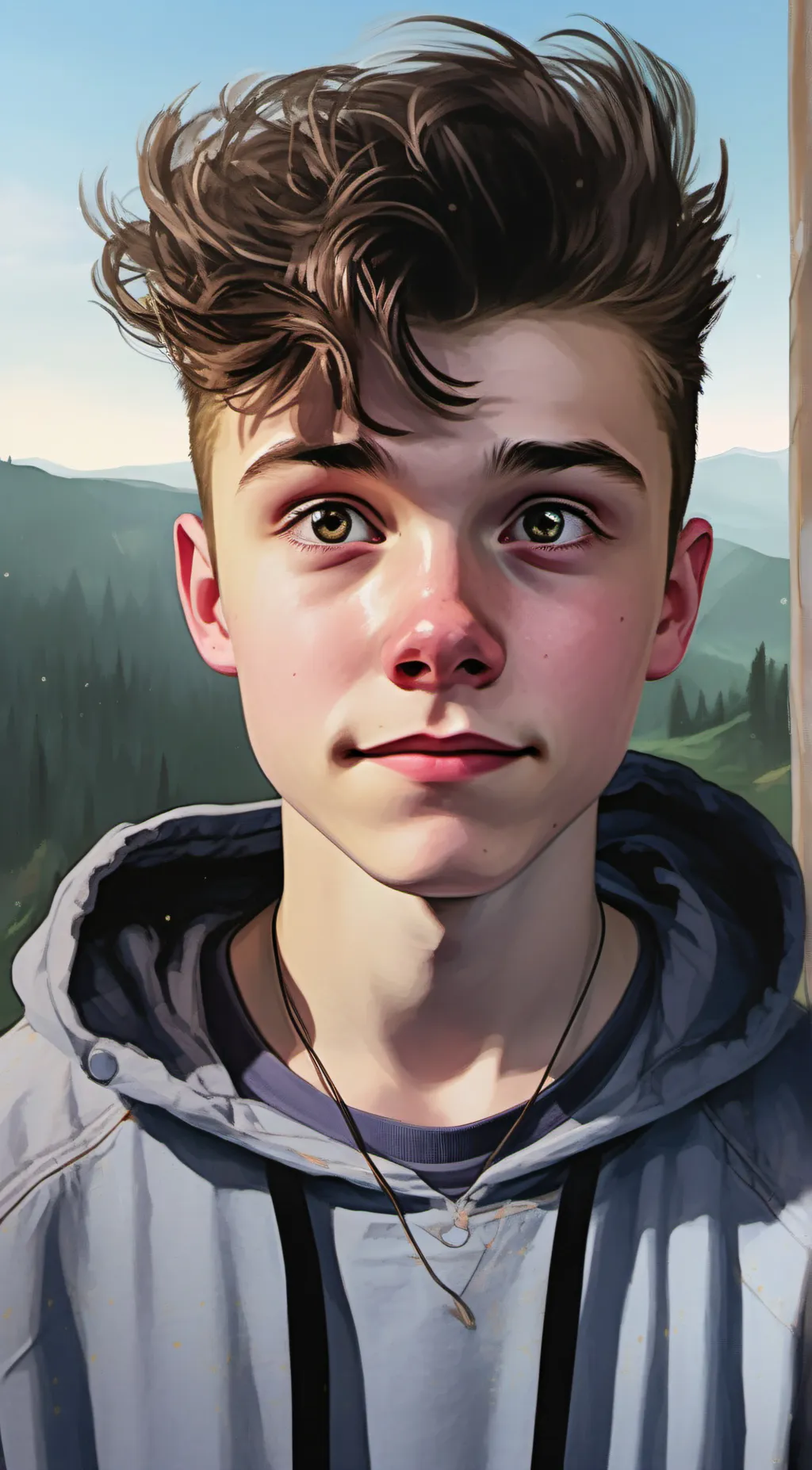 ai character: Noel background
