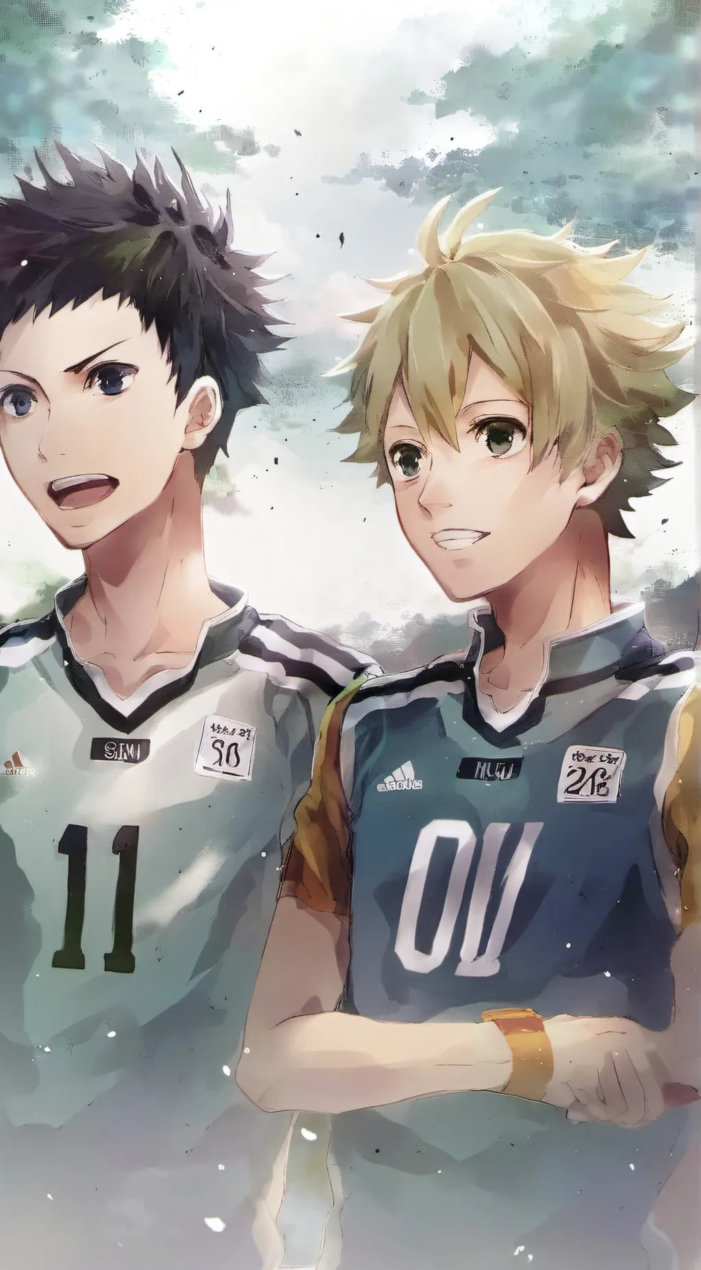ai character: Atsumu & Osamu background